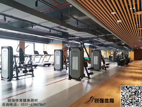 濟(jì)南某大型銀行健身房